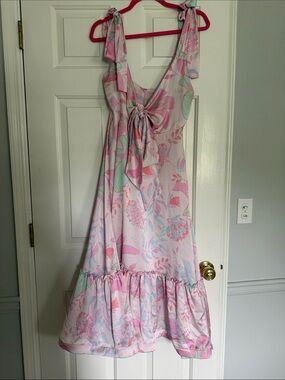 Liliana Meza Midi dress